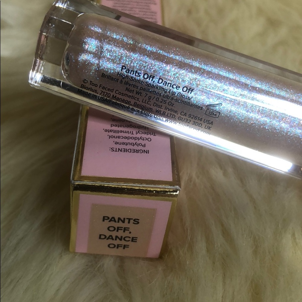 Too Faced Lip Gloss in Pants Off Dance Off - Picture 4 of 7